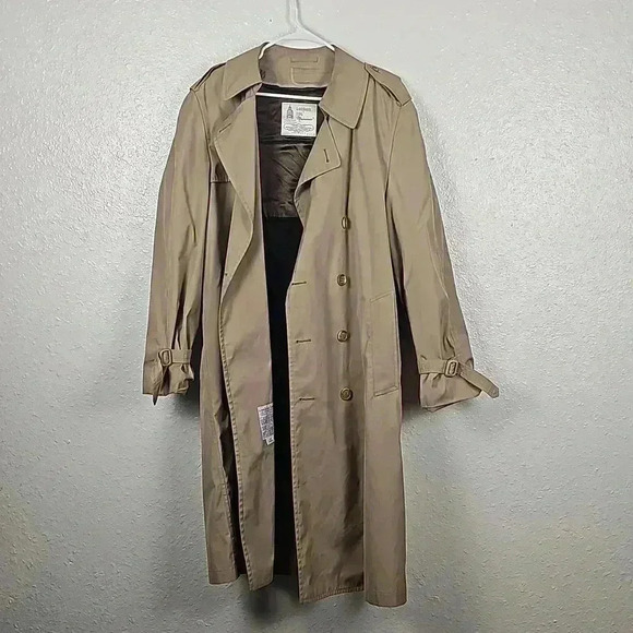 London Fog By GreenWood TrenchCoat - Picture 1 of 11